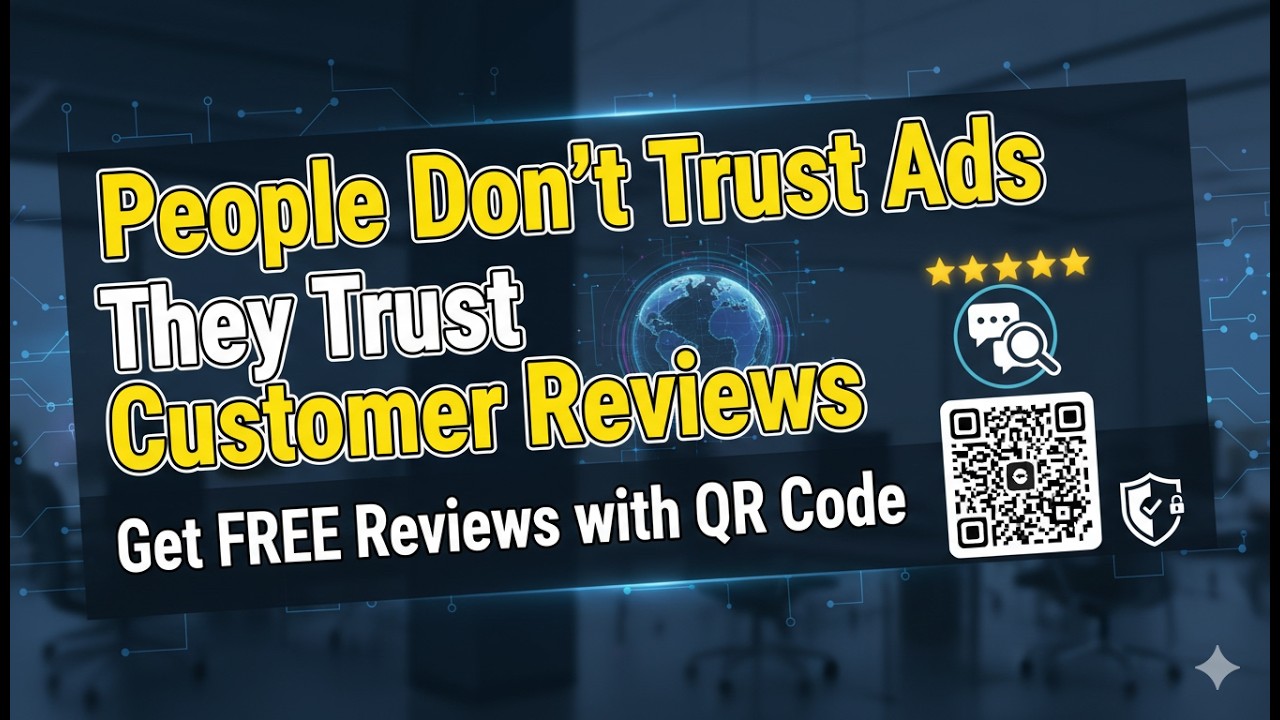 Get Customer Review with QR Code | How to Get QR Code for Google Review