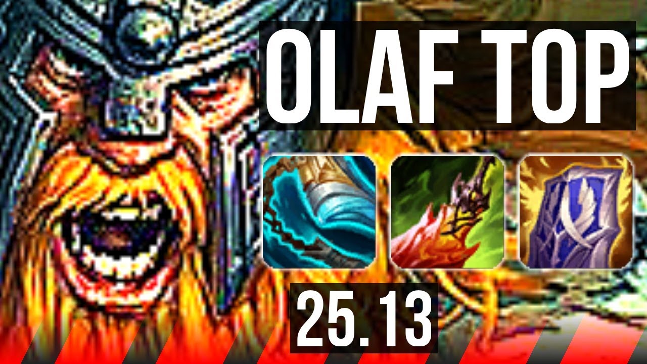 OLAF vs K'SANTE (TOP) | 8/2/10 | KR Master | 25.13