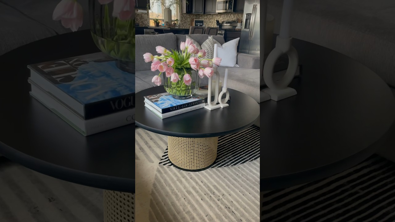 Affordable DIY Coffee Table! #diy #coffeetable #coffeetablestyling #affordable