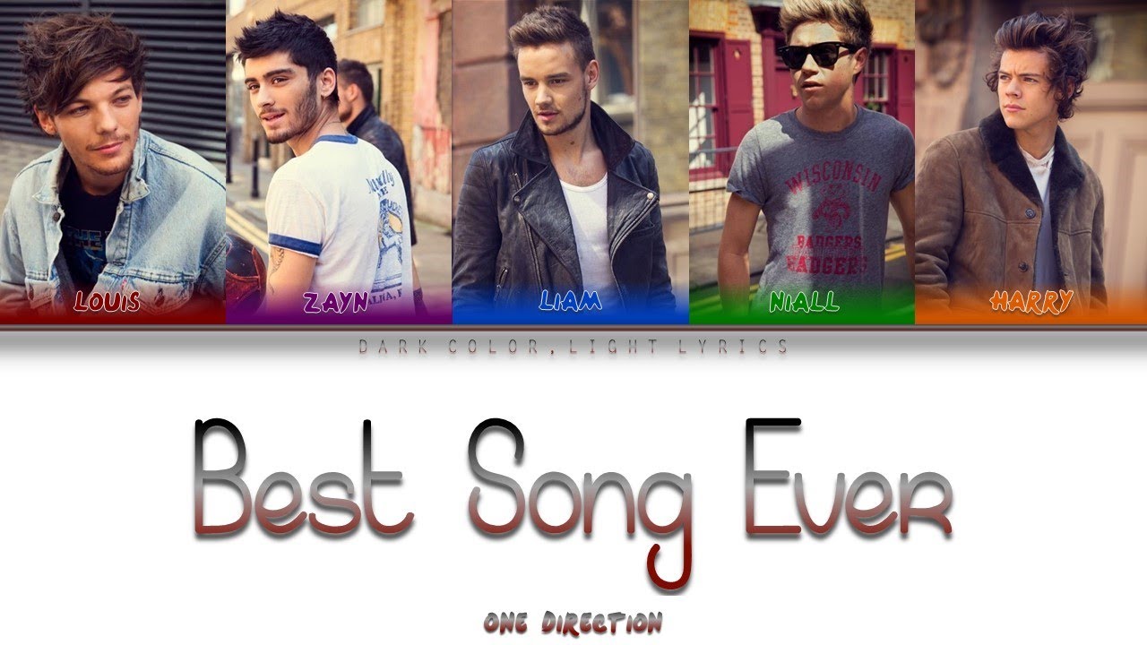 One Direction 'Best Song Ever' Lyrics [Color Coded ENG_ESP]
