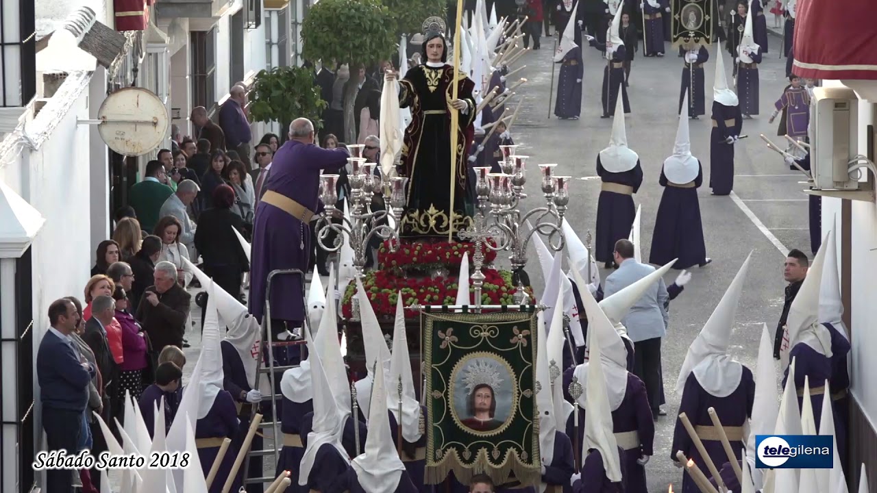 Sabado Santo Gilena 2018  PARTE2 TeleGilena
