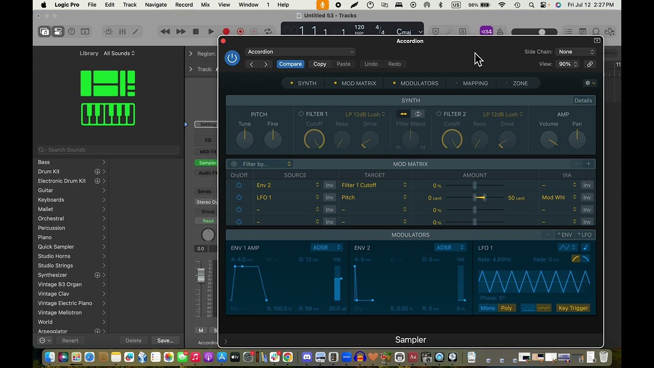 How to Install and Use .sf2 Soundfonts in Logic Pro X