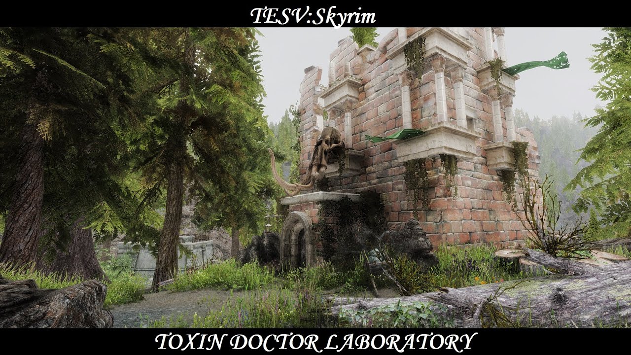 TESV: Skyrim - Mod: Toxin Doctor Laboratory ( by MihailMods )