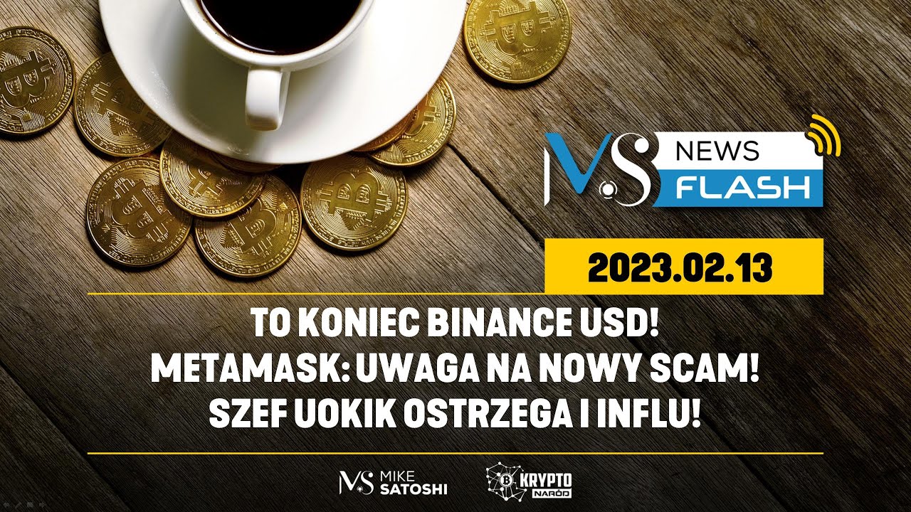 CRYPTO NEWSFLASH #89 - TO KONIEC BINANCE USD (BUSD)