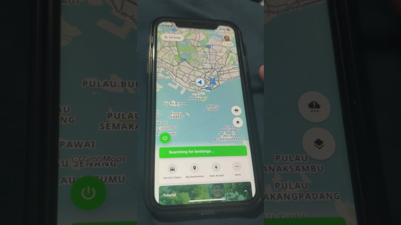 First time on Grab Driver App