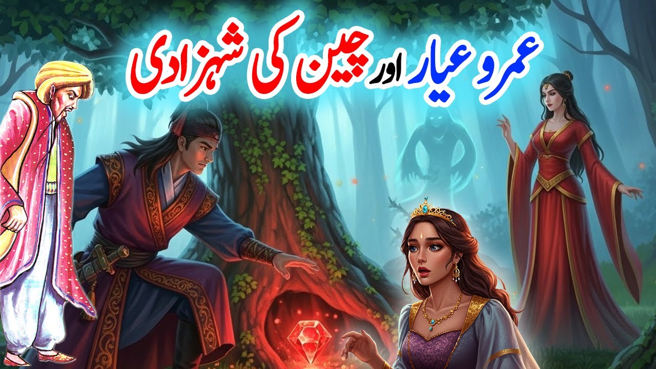 Umro Aur Cheen ki Shahzadi| Umro Ayyar Ki Mysterious Stories | Jinn Stories 2.0