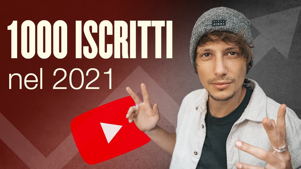 Fare i primi 1000 iscritti su YouTube partendo da zero nel 2022 (guida completa)