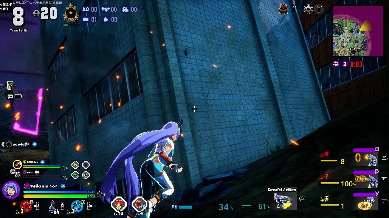 Nejire gamplay :D 2