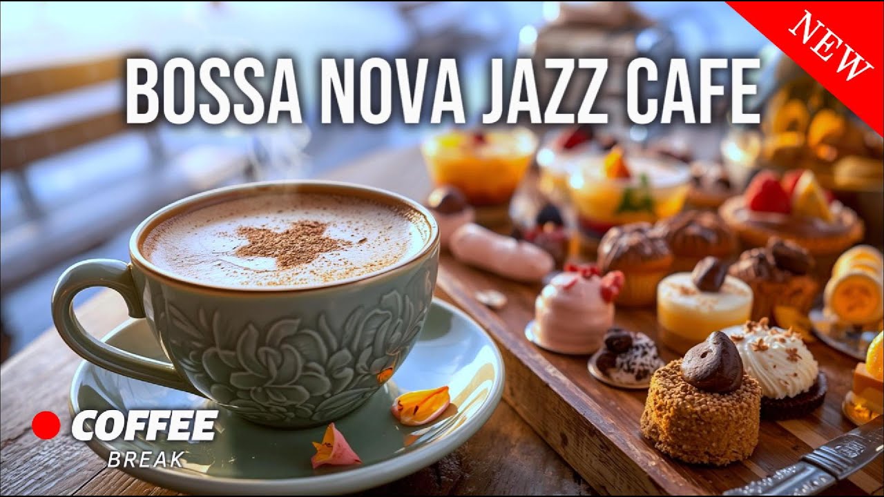 LIVE Smooth Bossa Nova Jazz ☕ Chill Bossa Nova Positive Vibes for Work, Study or Relax