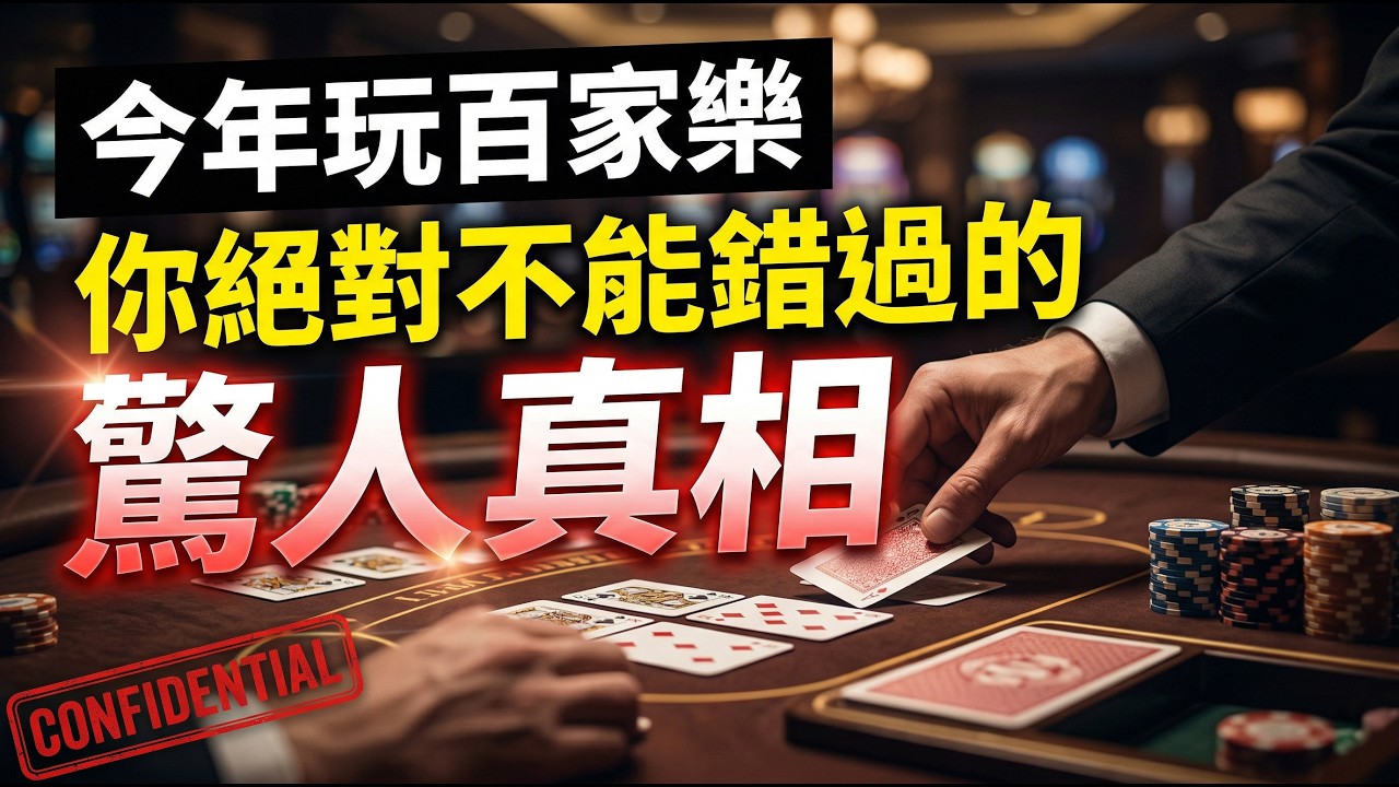 今年玩百家樂你絕對不能錯過的驚人真相！2026全球賭場最黑暗系統大揭秘，賭場最怕玩家知道的秘密武器一次看懂