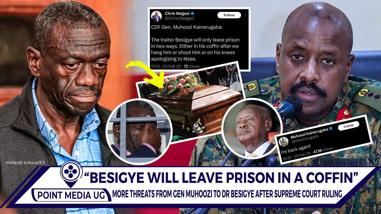 BREAKING!! GEN MUHOOZI AZEEMU OKUWERE OKUTTA DR BESIGYE MU KKOMERA. KULUNO AMULABUDDE YETONDERE M7