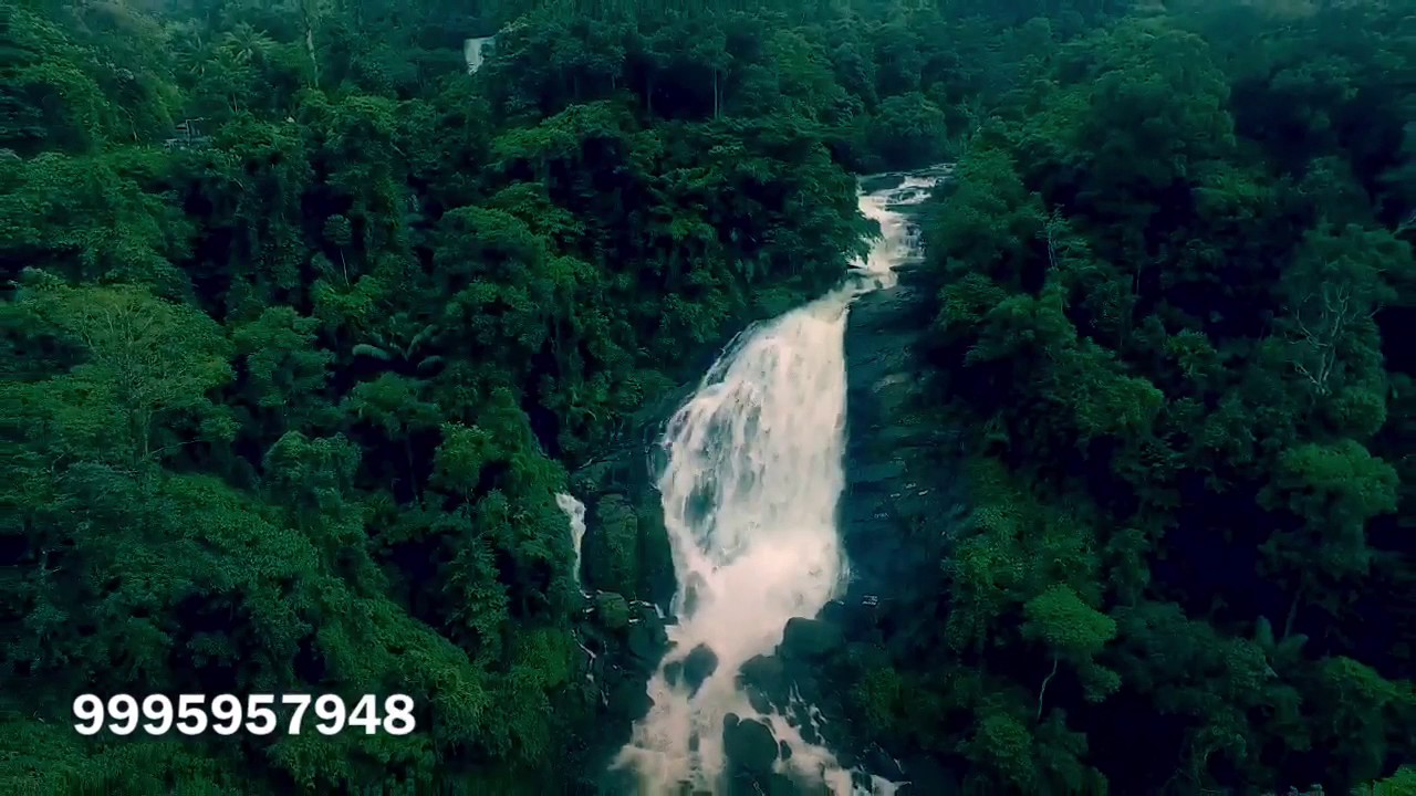 Helicam view munnar kerala tourism