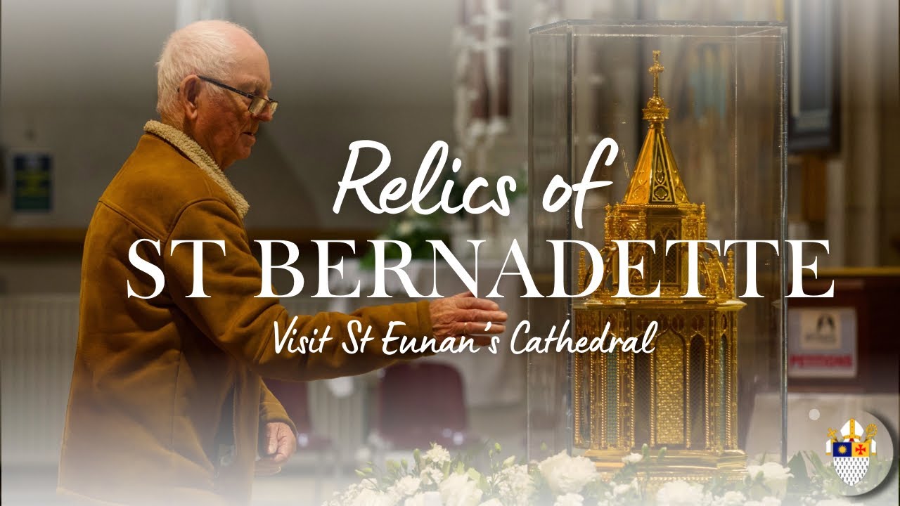 The Relics of St Bernadette visit St Eunan's Cathedral - Raphoe Diocese - 11th - 13th October, 2024.