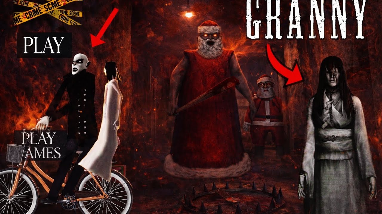 Granny ke gher me bhoot aa gaya😱 granny ke gher me cycle 😱💀 Ab kya hoga inka 😱 #granny