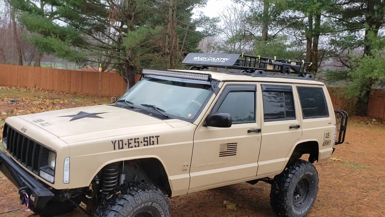 Jeep Cherokee XJ paint job update