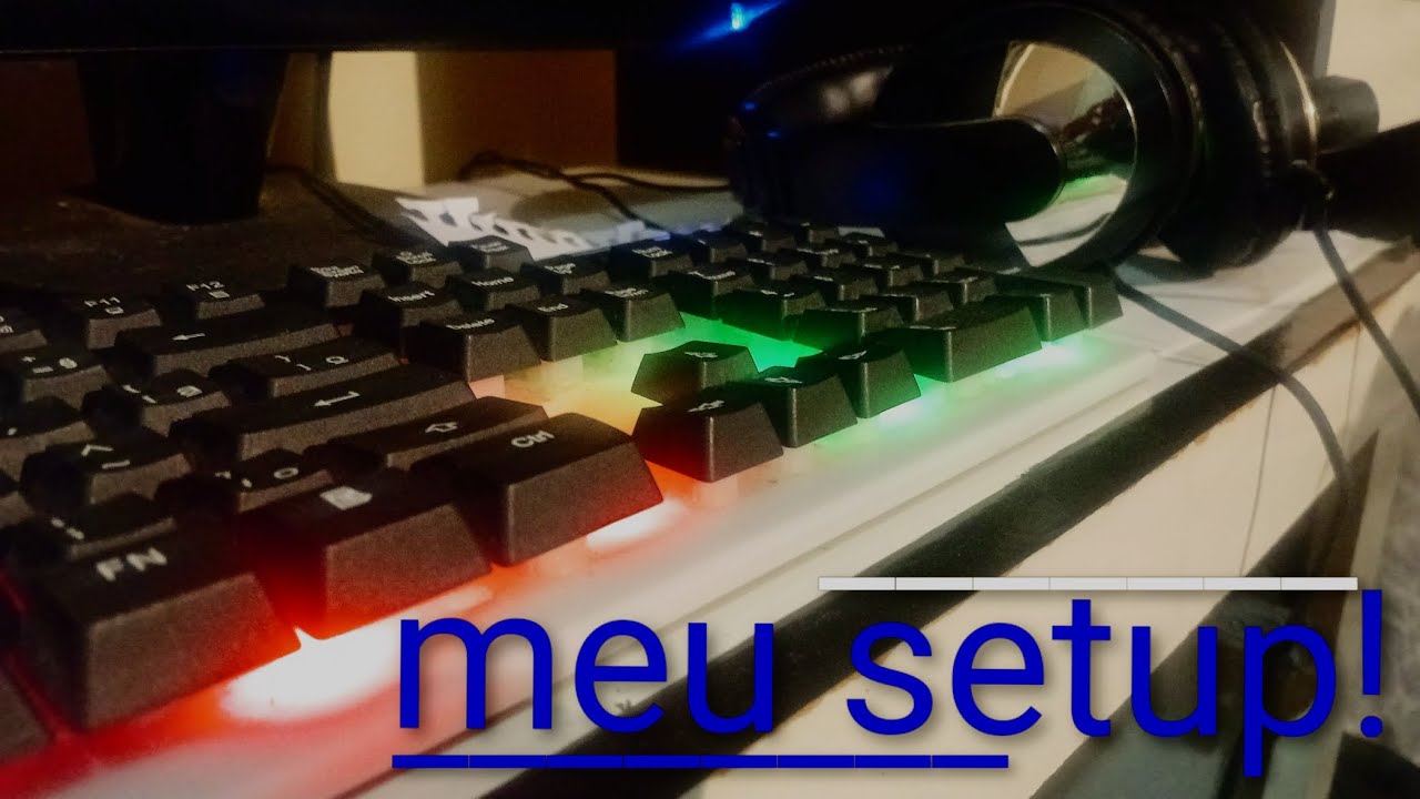 Virei um eletricista nesse vídeo, kkkkkkk (reforma e mostrando meu setup. Parte 1)