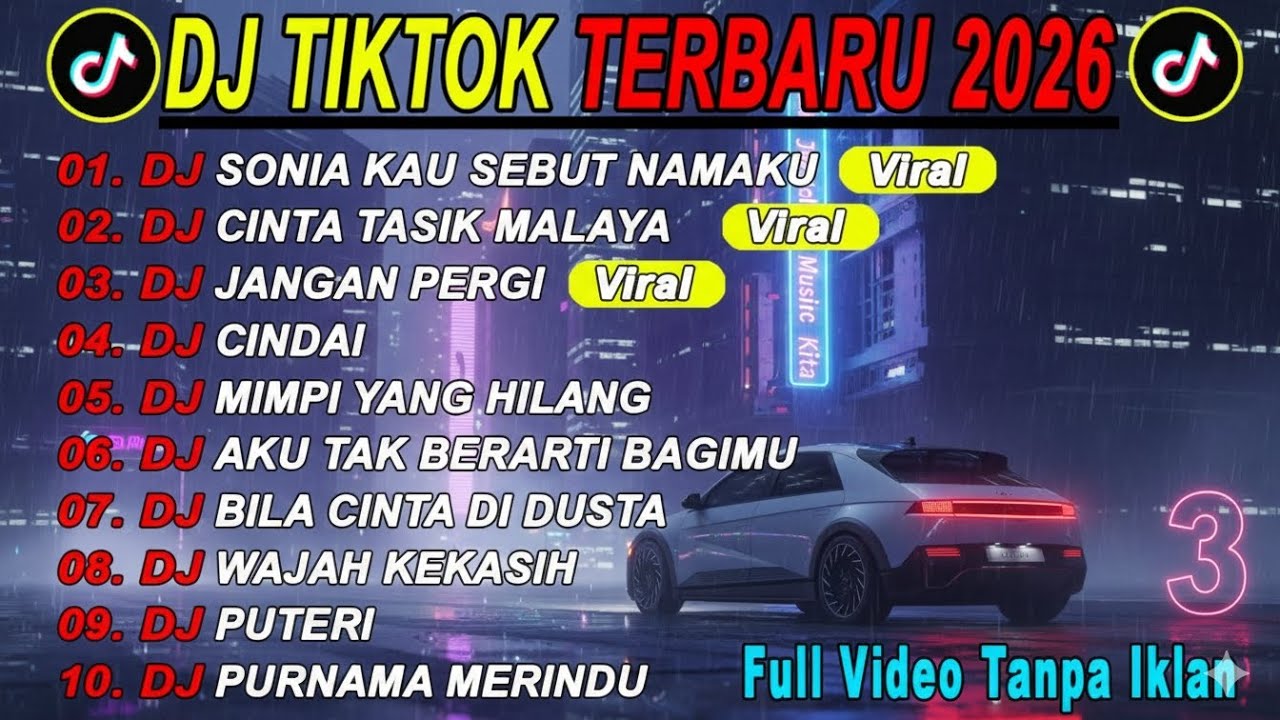 DJ TIKTOK TERBARU 2026 SLOW BASS DJ SONIA KAU SEBUT NAMAKU | LAGU MALAYSIA | TANPA IKLAN