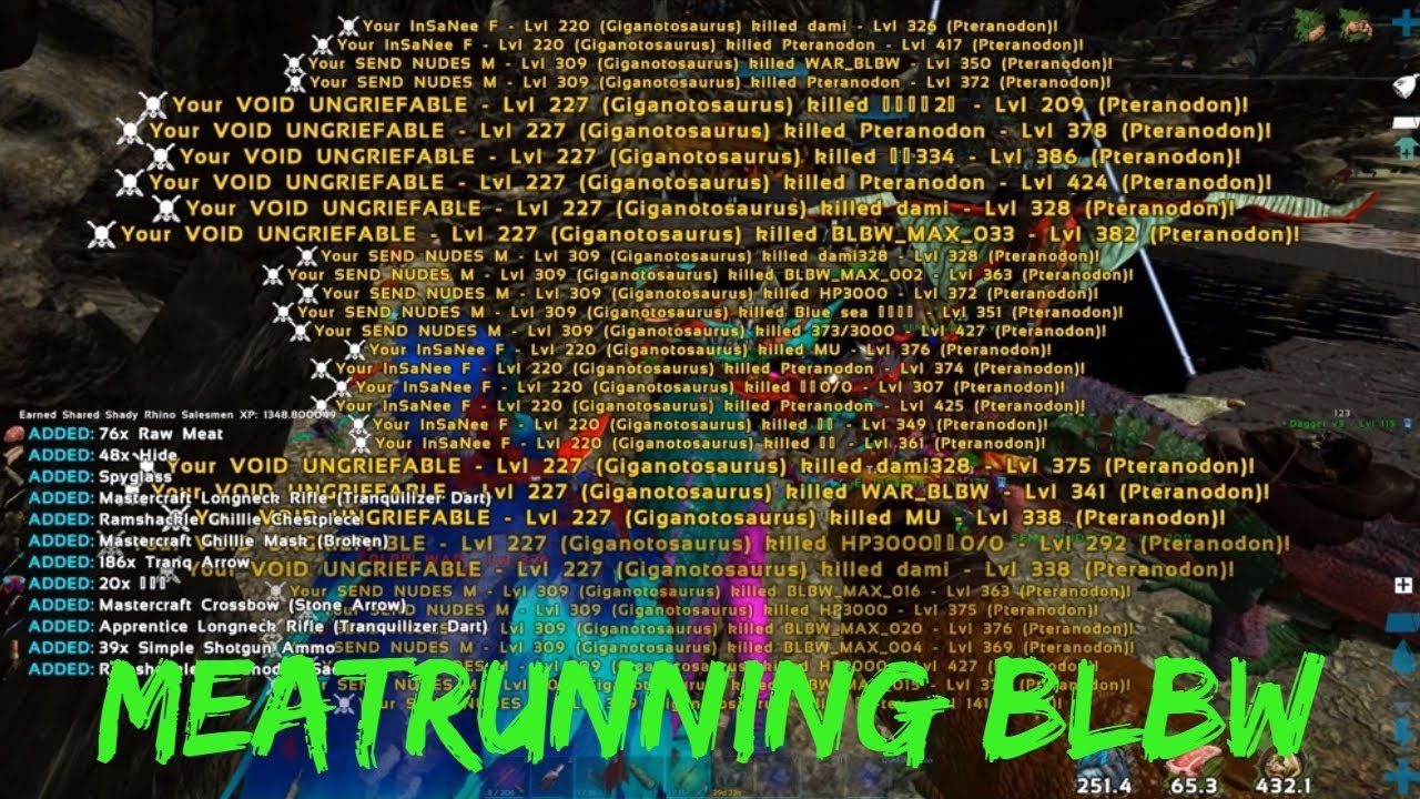 Meatrunning An Underwater Cave Ft. BLDX | Ark Official PvP