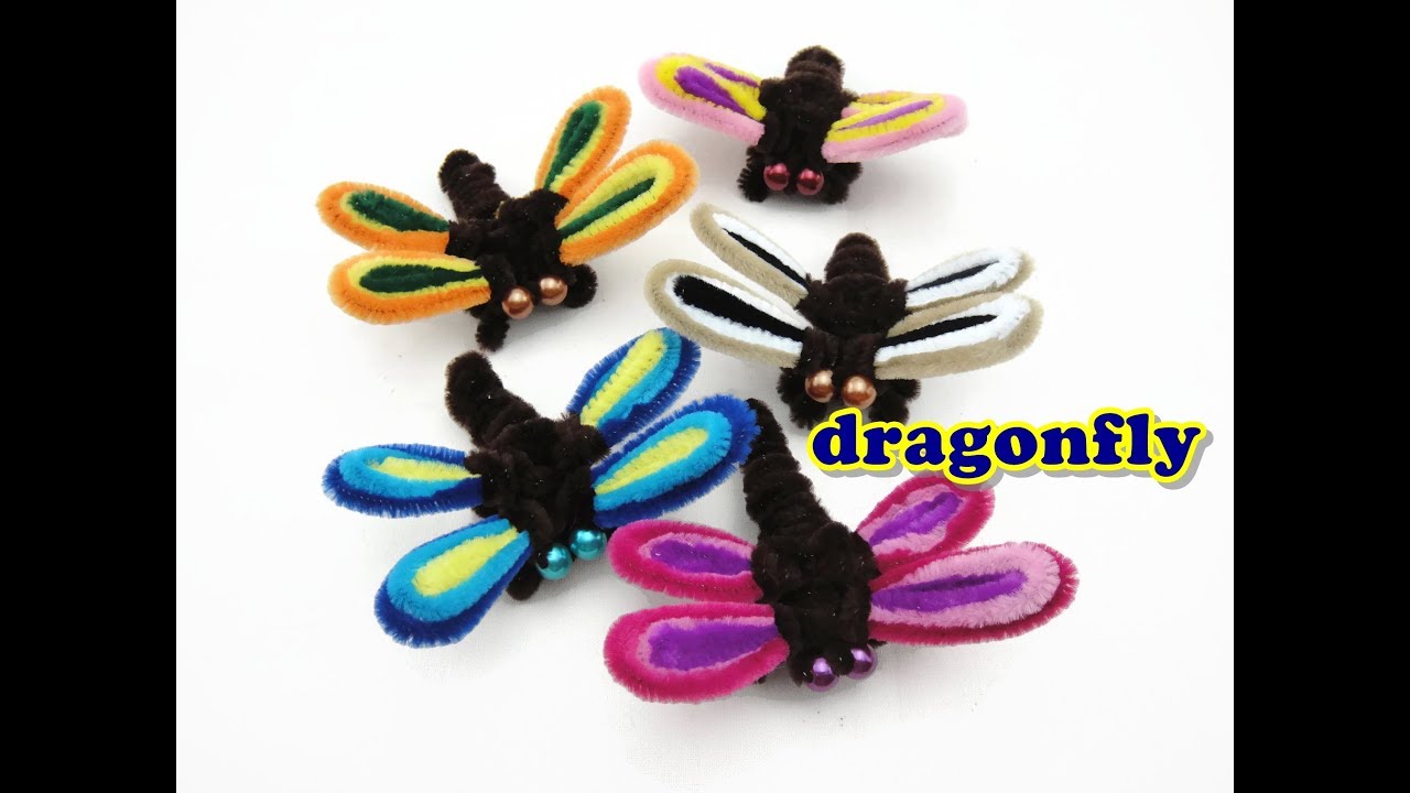 Pipe Cleaner Tutorial - Dragonfly