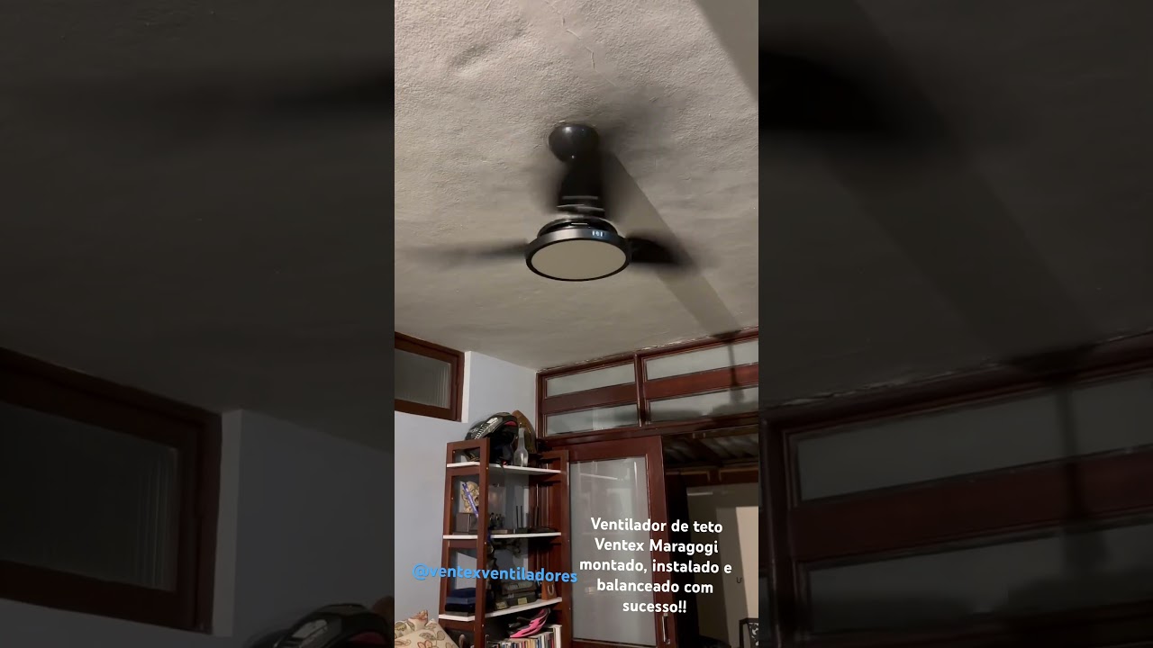 Ventilador de teto Ventex Maragogi instalado!!