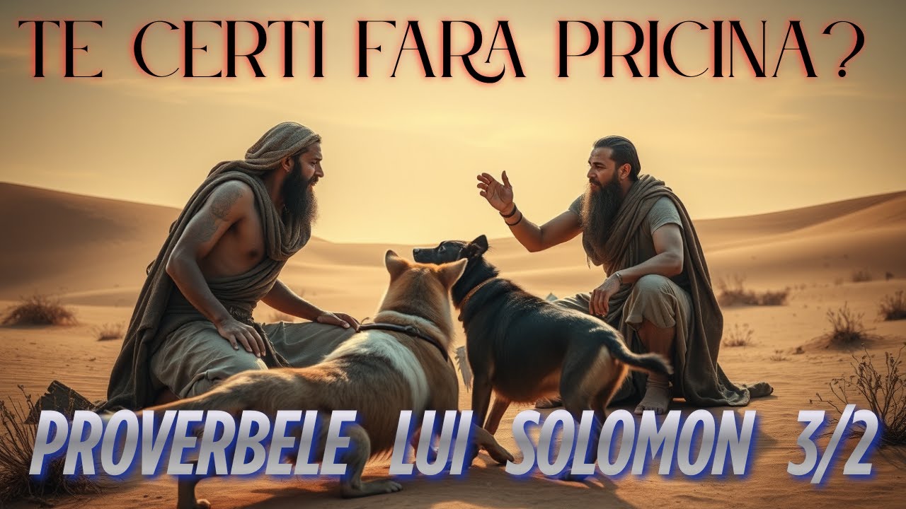 Proverbe 3/2 | Nu opri o binefacere | Blestemul Domnului este în casa celui rău