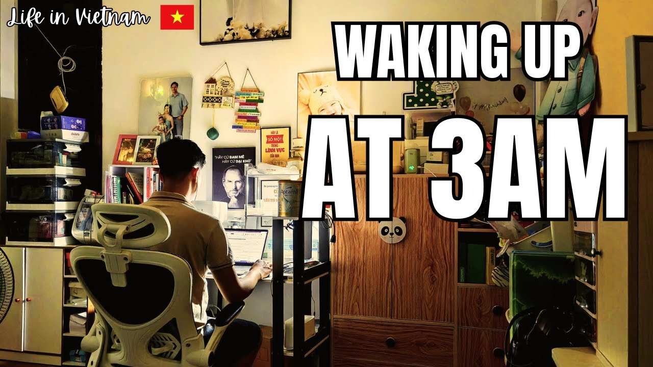 Life in Vietnam | I Quit My Job at 40 - Waking Up at 3AM: Freelancer Anxiety