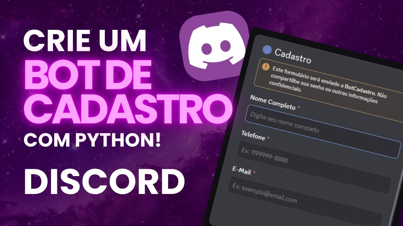 BUILD A REGISTER BOT FOR DISCORD (PYTHON) [2025]