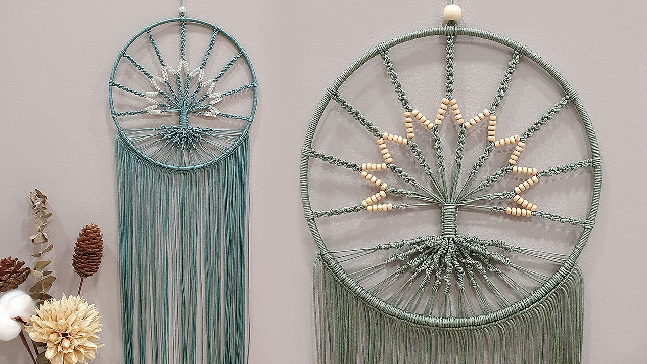 DIY Macrame Tree of Life Tutorial l  Atrapasueños 