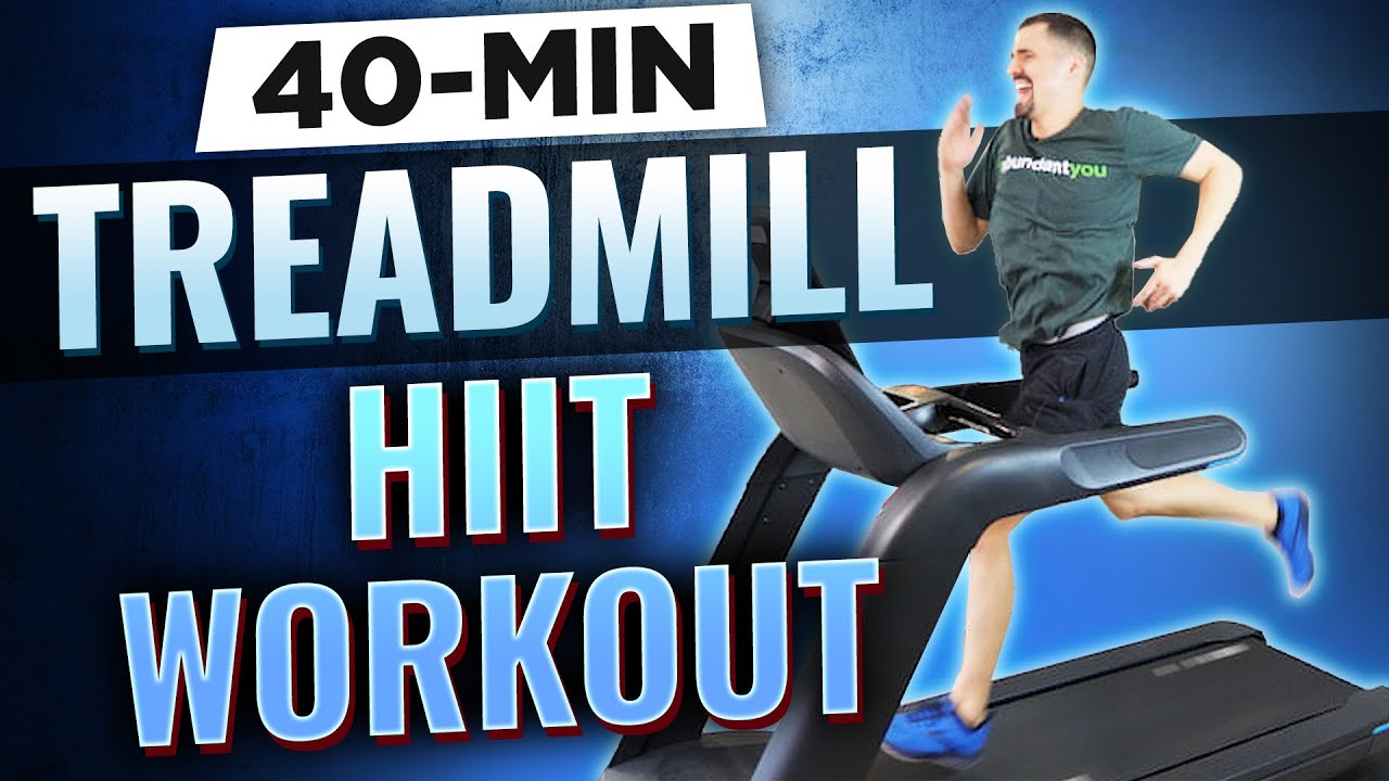 HIIT-тренировка — сжигание жира 40-минутная тренировка на беговой дорожке