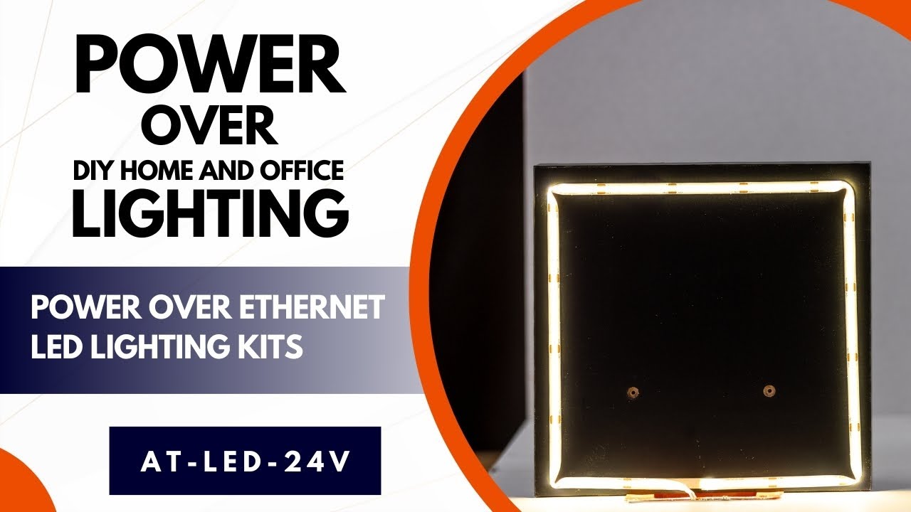 Need more lights? Don't want to hire an electrician? Learn how to utilize touch-safe PoE Lighting!