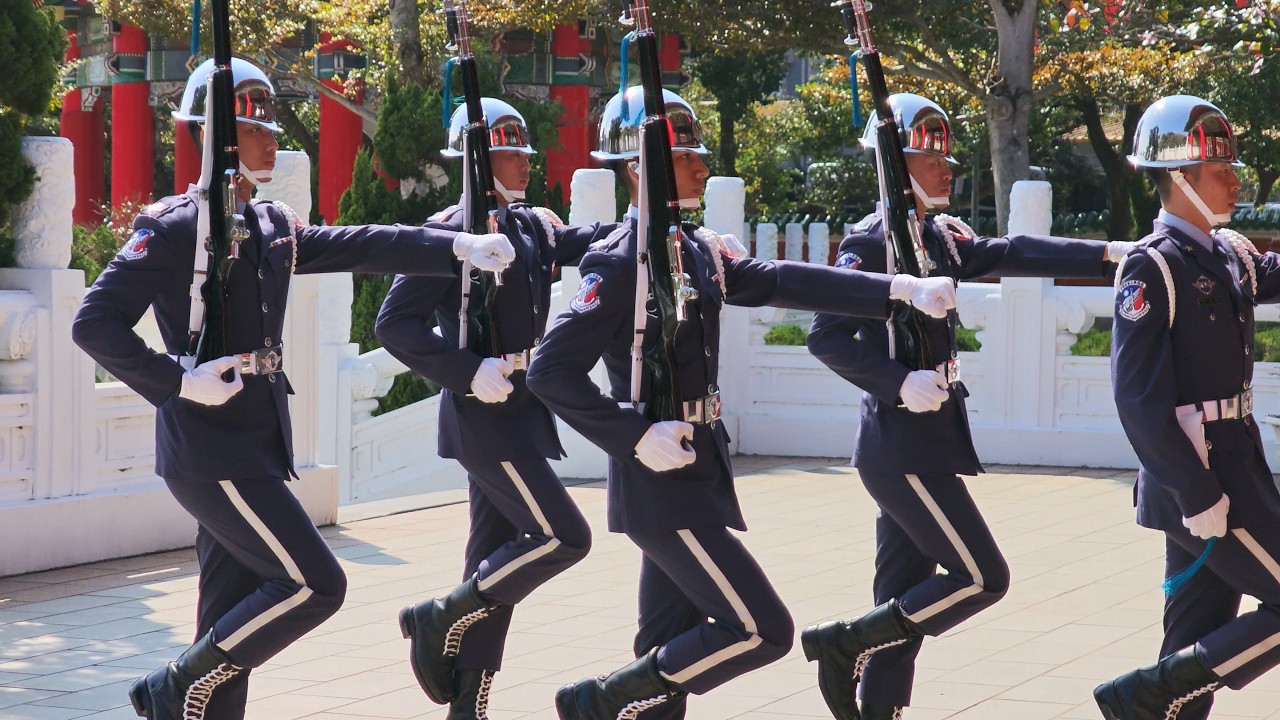 20260214忠烈祠(National Revolutionary Martyrs' Shrine, Taipei)空軍儀隊交接(Changing of the Guard)