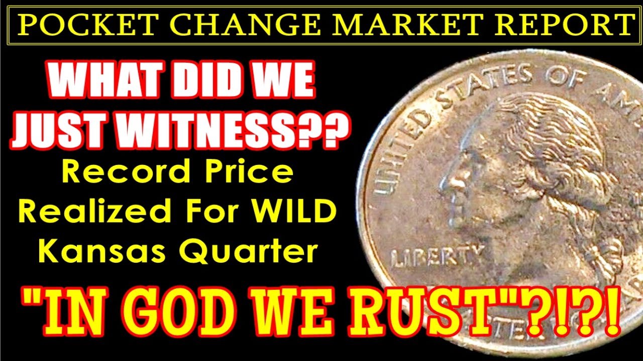 ⚡AUCTION SHOCKER!⚡ 2005 Kansas Quarter STUNS Record Sale! POCKET CHANGE MARKET REPORT