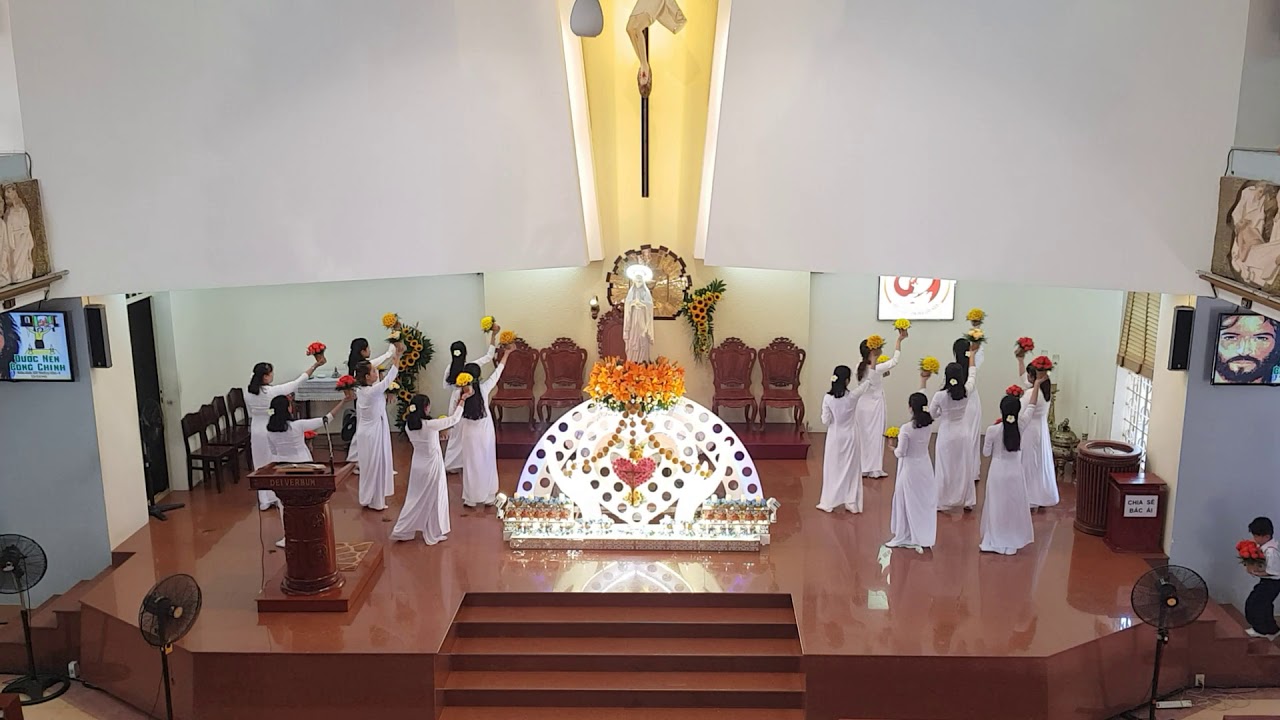 Như Muôn Đóa Hồng - Dâng hoa kính Đức Mẹ Mân Côi - Giáo Xứ Khánh Hội 2019