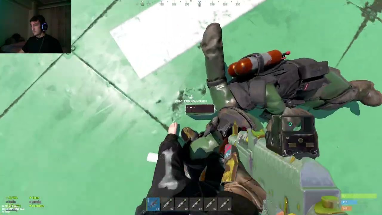 Wipe sonu full raid!! #rust