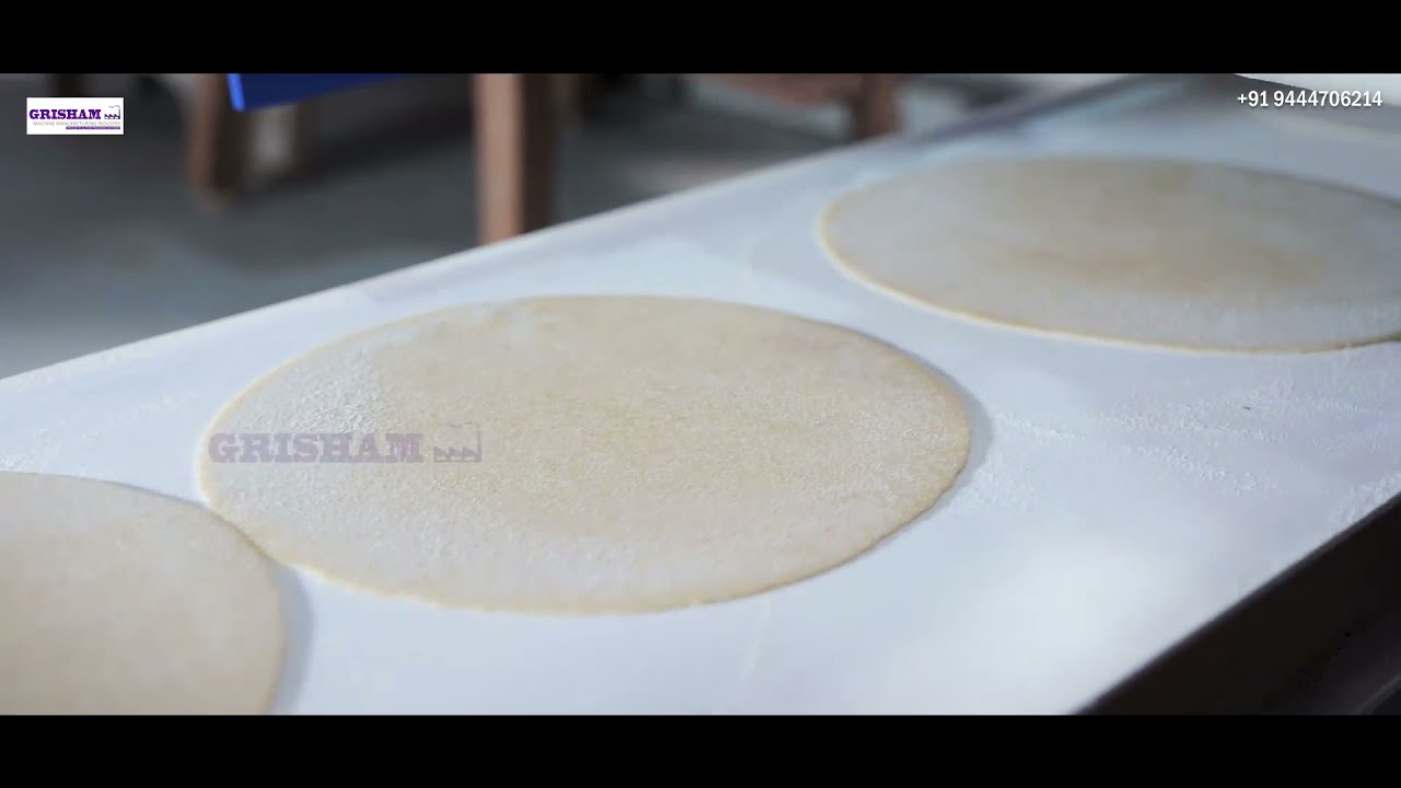 Automatic Chapati machine | Instant double chapati making machine | Grisham industry