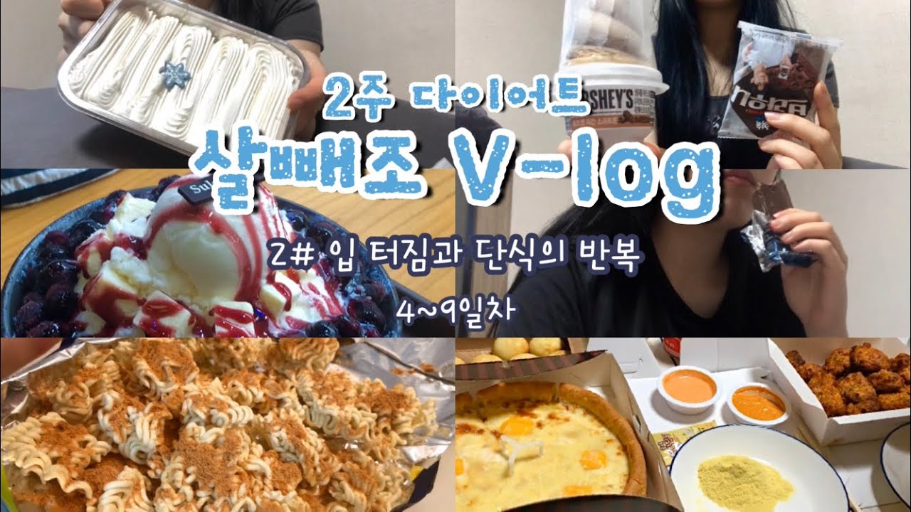 [2주다이어트 브이로그#2] 3일단식에 성공할 수 있을까? 폭식 없는 다이어트는 언제쯤😭 자유분방해진 다이어트 식단