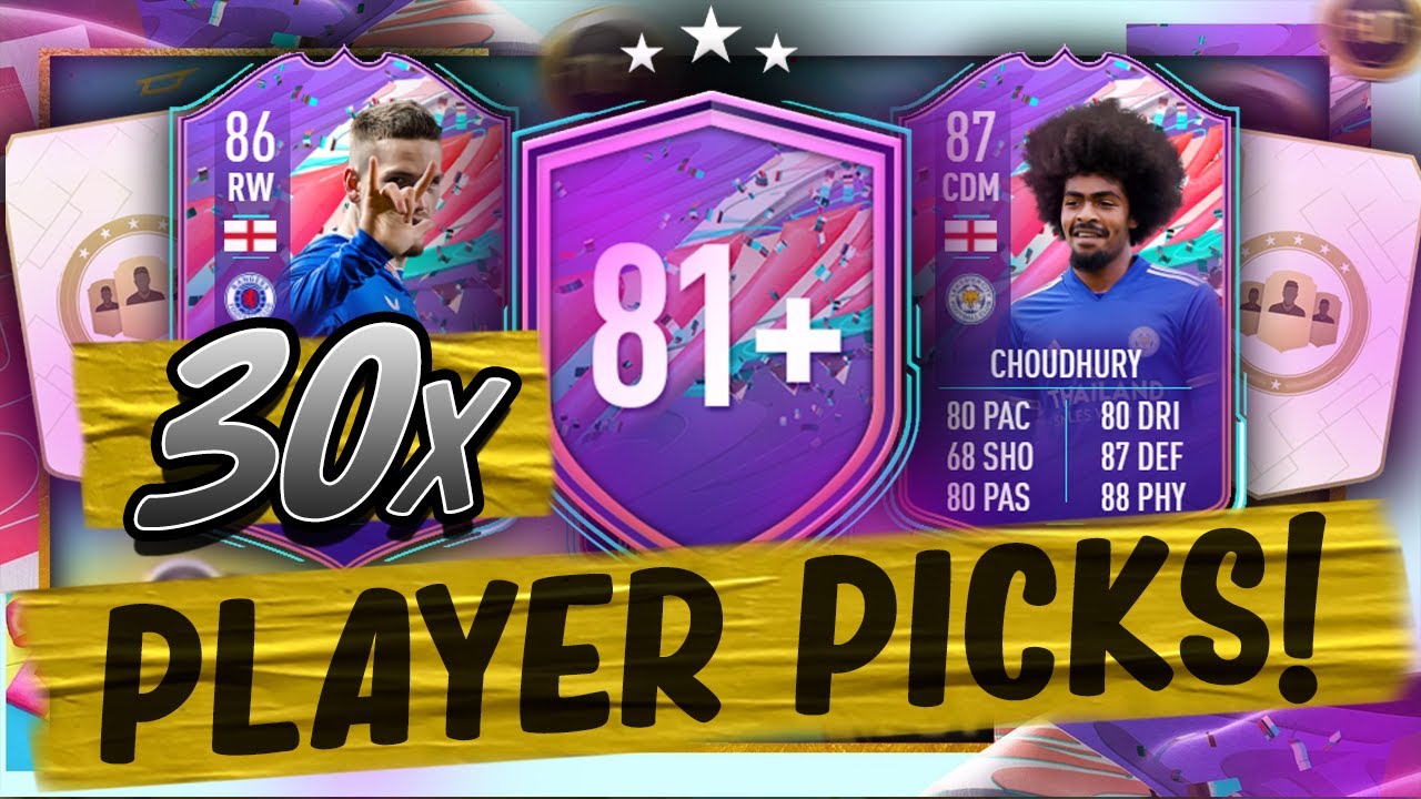 FUT BIRTHDAY TEAM 2 IS HERE! 30 x 81+ INSANE PLAYER PICKS! FIFA 21 FUT BIRTHDAY PACK OPENING!