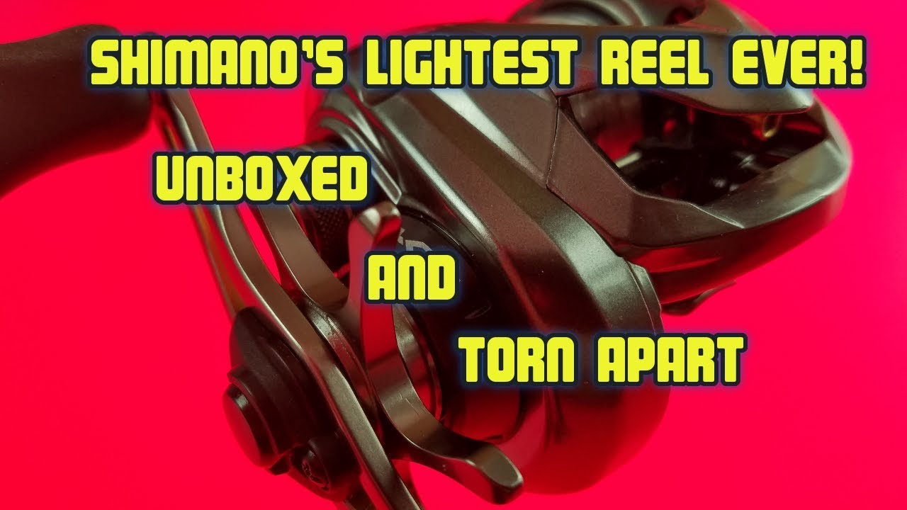 What's inside Shimano's lightest reel ever made! Unboxing and tear down.  JDM 2016 Aldebaran BFS XG