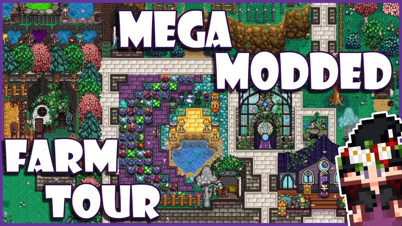 Cozy Witchy Farm Tour | Year 3 with over 400 Mods