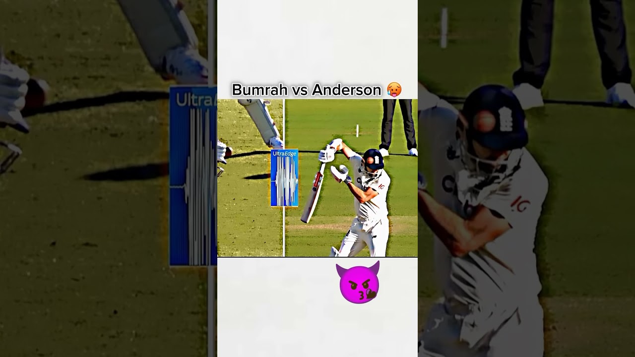 bumrah vs anderson 🔥🗿
