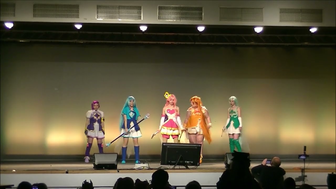 Concours cosplay Spinatorii 2024 presta groupe Lolirock
