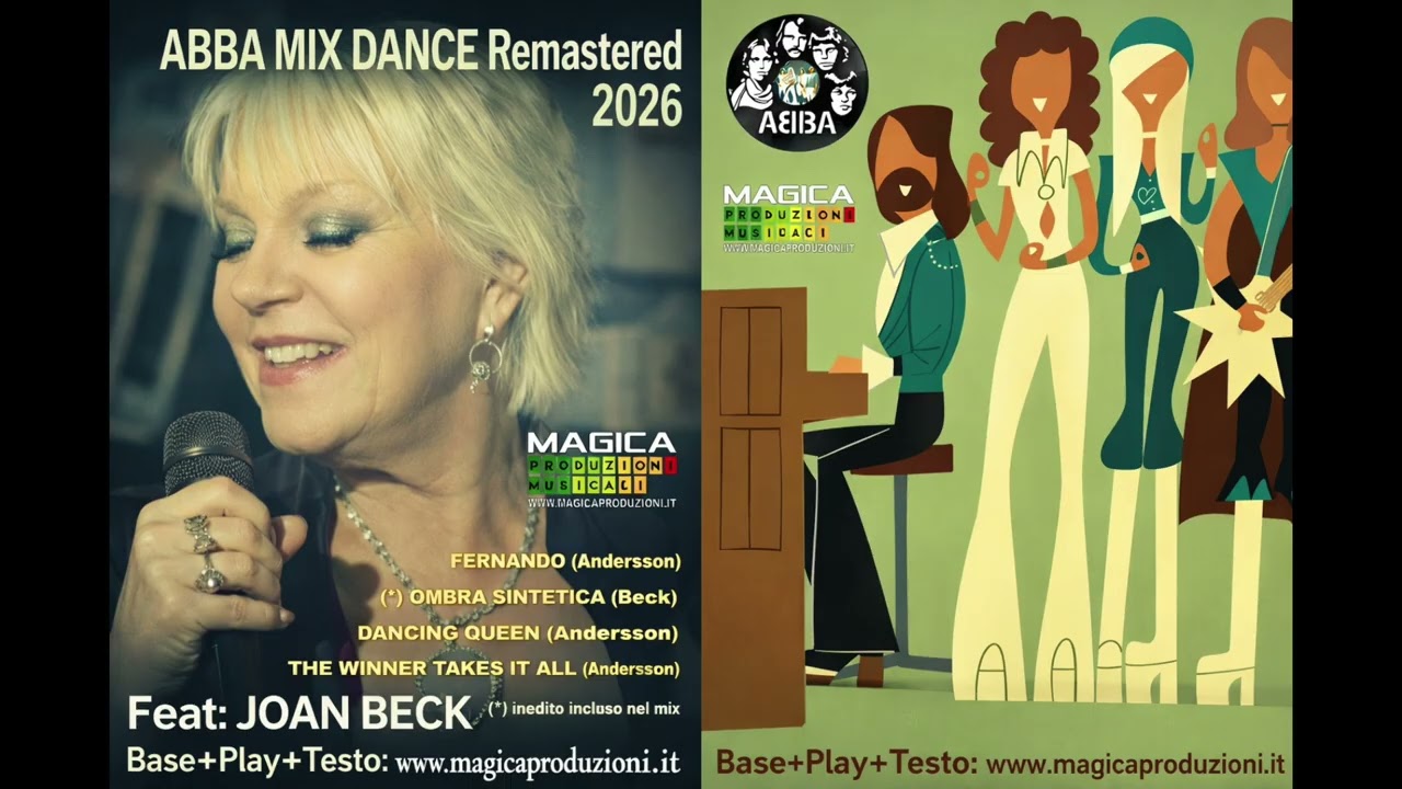 REMIX ABBA-  Dancing Queen–Fernando–The Winner Takes It All & Fantasie Remote (Beck) Feat: JOAN BECk