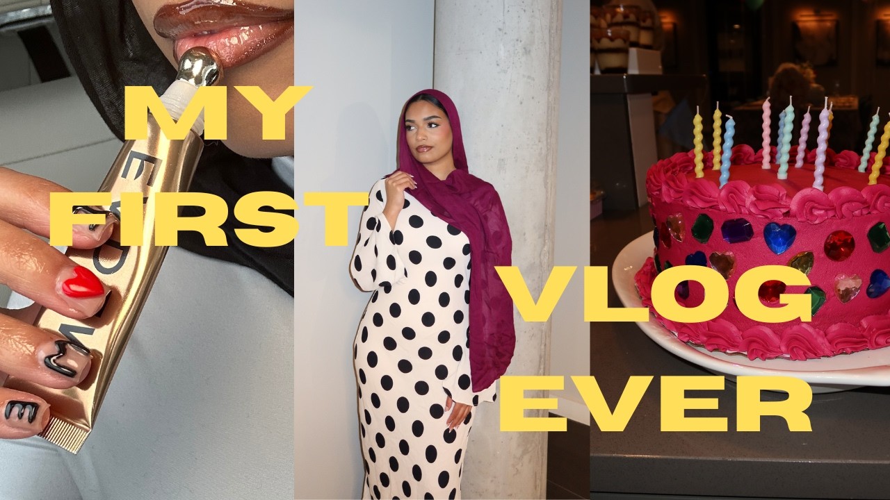 my first vlog! | shopping + skincare + birthday + girls night
