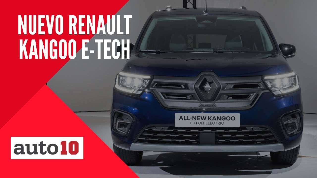 Renault Kangoo Combi E-Tech, el monovolumen el&eacute;ctrico | Auto10TV