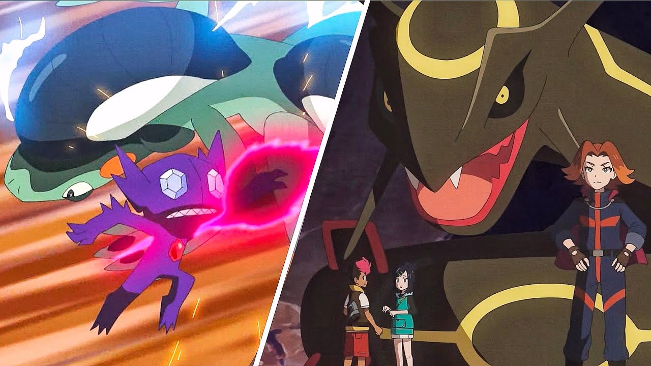 Roy, Liko & Ult FOUNDS Shiny Rayquaza 「AMV」-  Pokemon Horizon Episode 96 AMV - Pokemon AMV