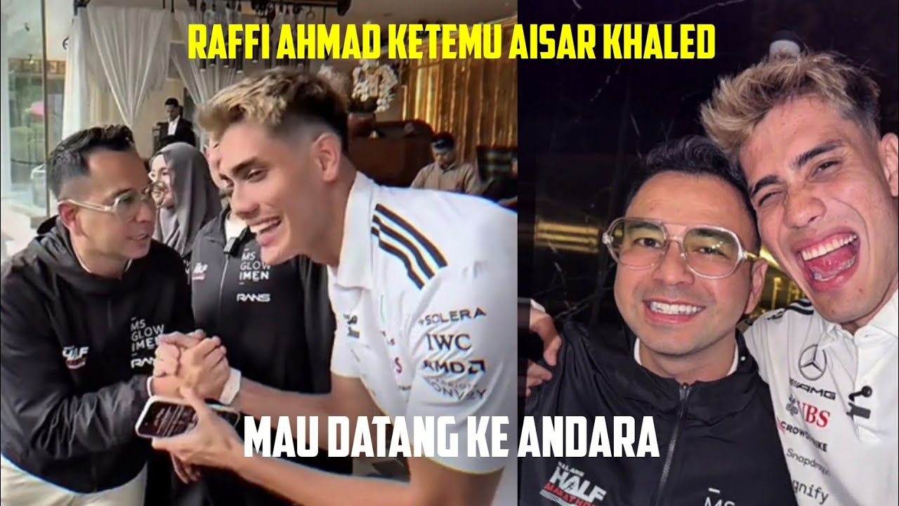 RAFFI AHMAD KETEMU AISAR KHALED, MAU DATANG KE ANDARA