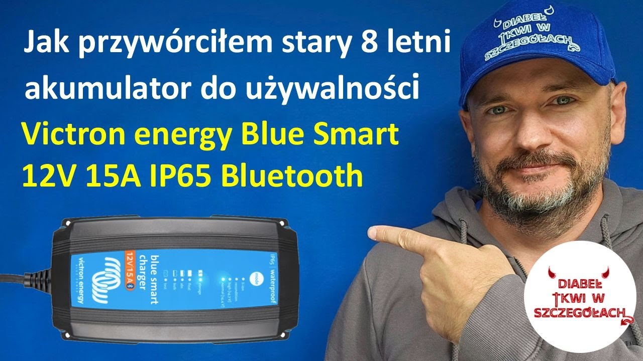 Ładowarka Victron energy Blue Smart po 2 latach 12V 15A IP65 Bluetooth alternator