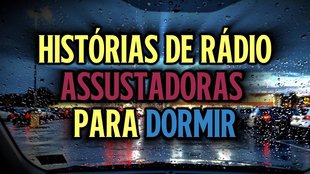 Durma ao Som da CHUVA com Histórias de Rádio Arrepiantes Vol 24 | Durma Rapidamente | Janela Chuvosa