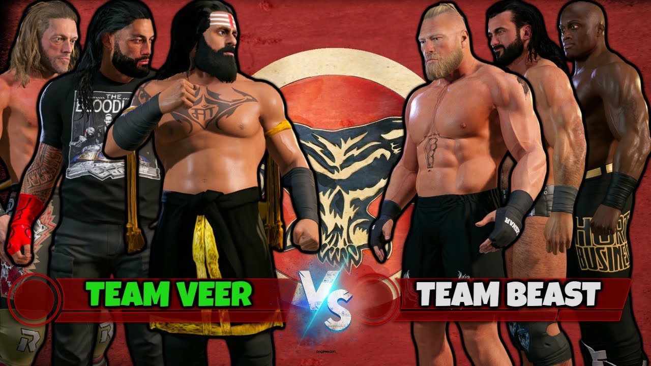 WWE 2K22 Live Stream - TEAM BEAST VS TEAM VEER