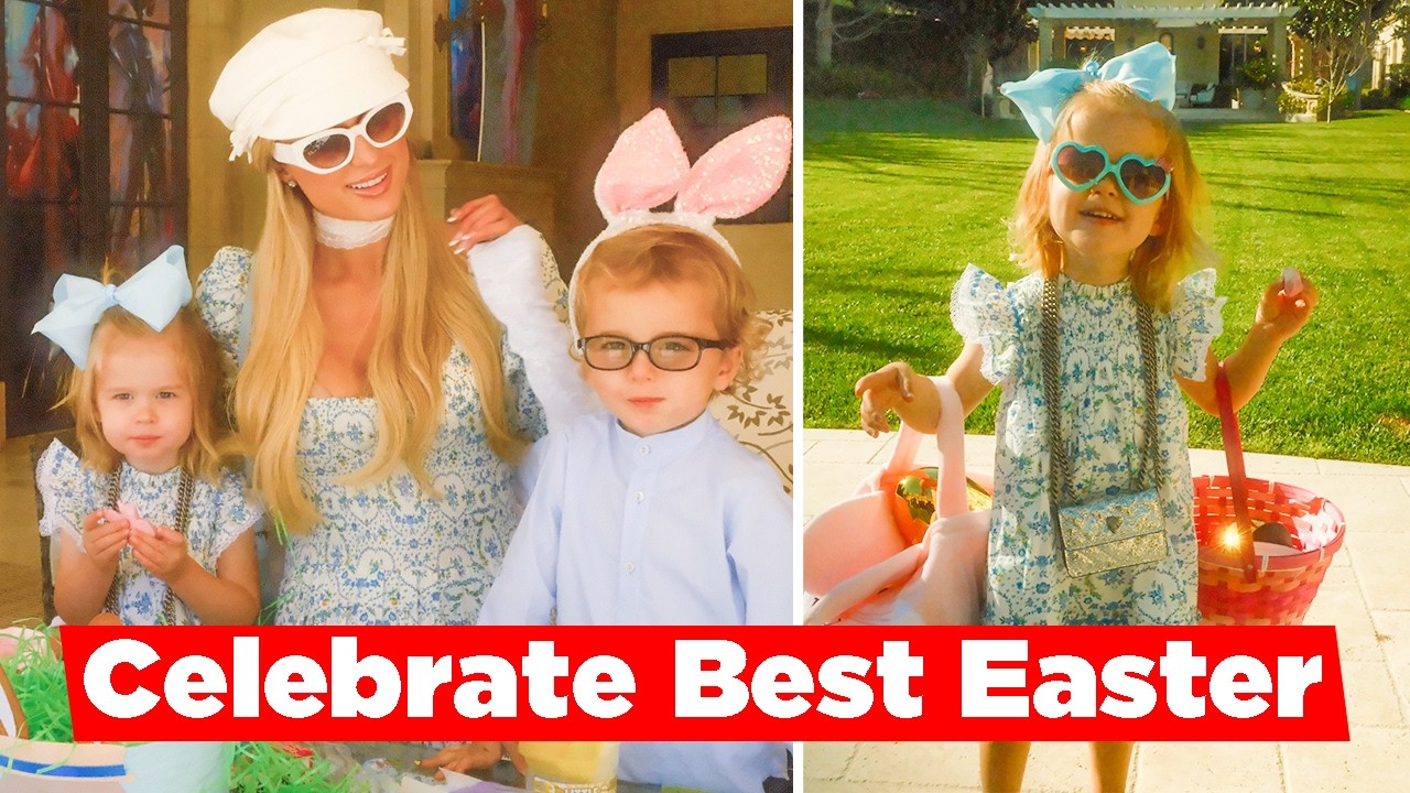 Paris Hilton Adorably Celebrates Easter With Her Two Kids